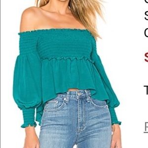 X Revolve Off The Shoulder Blouse